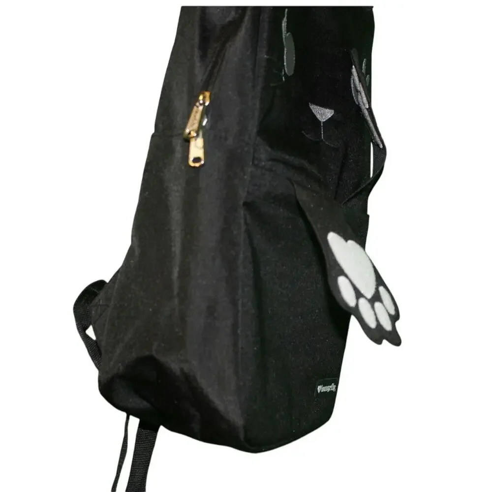 Loungefly Peek‑A‑Boo Kitty Backpack – OG Heart Logo – NWT – Rare Pre‑Funko